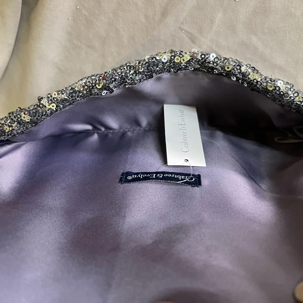 Crabtree & Evelyn Sequined Clutch